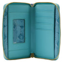 Loungefly Aladdin (1992) Jasmine Princess Scenes Zip Around Purse