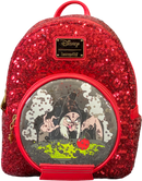 Loungefly Disney Villains EvilQueenSnowglobeM Backpack RS