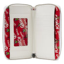 Loungefly Dr Seuss The Grinch Sleigh Zip Around Purse