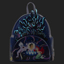 Loungefly The Little Mermaid (1989) Ursula Lair Glow Mini Backpack