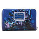 Loungefly The Little Mermaid (1989) Ursula Lair Glow Zip Around Purse