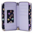 Loungefly The Little Mermaid (1989) Ursula Lair Glow Zip Around Purse