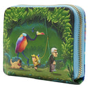 Loungefly Up (2009) Jungle Stroll Zip Around Purse