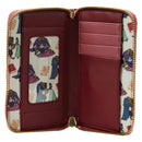 Loungefly Beauty and the Beast (1991) Fireplace Scene Zip Around Purse