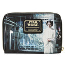 Loungefly Star Wars A New Hope Frames Zip Around Purse