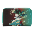 Loungefly My Hero Academia Deku Zip Around Purse