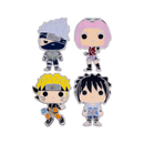 Funko Pop Naruto Team 7 Enamel Pin 4 Pack