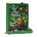 Loungefly The Fox & the Hound Classic Book Convertible Crossbody
