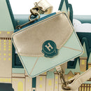 Loungefly Harry Potter Golden Hogwarts Crossbody with Pouch