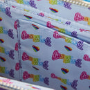 Loungefly Lisa Frank Rainbow Cloud Handle Crossbody