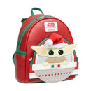 Loungefly Star Wars Santa Grogu US Exclusive Mini Backpack [RS]