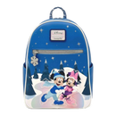 Loungefly Disney Mickey & Minnie Winter Scene US Exclusive Mini Backpack [RS]