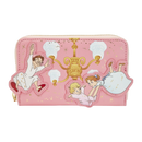 Loungefly Peter Pan (1953) 70th Anniversary You Can Fly Zip Around Purse