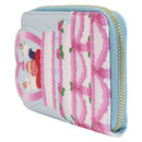 Loungefly The Little Mermaid (1989) Wedding Cake Zip Around Purse