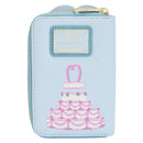Loungefly The Little Mermaid (1989) Wedding Cake Zip Around Purse