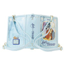 Loungefly Lady and the Tramp Book Convertible Crossbody