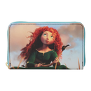 Loungefly Brave Merida Princess Scene Zip Around Purse