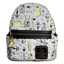 Loungefly The Nightmare Before Christmas Christmas US Exclusive Glow Mini Backpack [RS]
