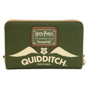 Loungefly Harry Potter Golden Snitch Zip Around Purse