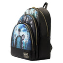 Loungefly Harry Potter Trilogy Series 2 Triple Pocket Mini Backpack
