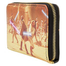 Loungefly Star Wars Episode II: Attack of the Clones Scene Zip Around Wallet