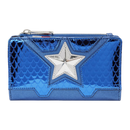 Loungefly Marvel Comics Captain America Costume Flap Wallet