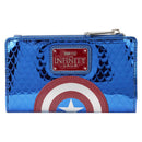 Loungefly Marvel Comics Captain America Costume Flap Wallet