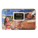 Loungefly Moana Princess Scene Series Zip Around Wallet