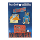 Funko Pop Snoop Dogg Dog House Enamel Pin 4 Pack