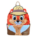 Loungefly Chip 'n Dale: Rescue Rangers Faux Fur Chip US Exclusive Cosplay Mini Backpack[RS]