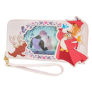 Loungefly Sleeping Beauty Princess Lenticular Series Wristlet Wallet