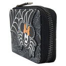 Loungefly Disney Minnie Mouse Spider Glow Accordion Wallet