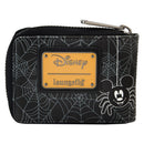 Loungefly Disney Minnie Mouse Spider Glow Accordion Wallet