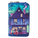 Loungefly Hocus Pocus Sanderson Sisters' House Glow Zip Around Wallet