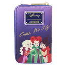 Loungefly Hocus Pocus Sanderson Sisters' House Glow Zip Around Wallet