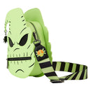 Loungefly The Nightmare Before Christmas Oogie Boogie Glow Crossbody Bag