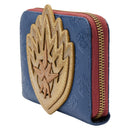 Loungefly Guardians of the Galaxy: Vol 3 Ravager Badge Zip Wallet