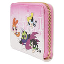 Loungefly The Powerpuff Girls Powerpuff GIrls Vs Mojo Jojo Zip Around Wallet