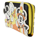 Loungefly Disney Mickey & Friends Candy Corn Zip Around Wallet