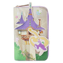 Loungefly Tangled Rapunzel Swinging Zip Around Wallet