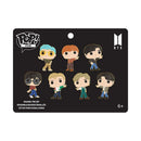 Loungefly BTS Band Members Enamel Pin 7 Pack