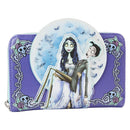 Loungefly Corpse Bride  Moon Zip Around Wallet