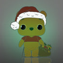 Funko Pop Winnie the Pooh Winnie the Pooh Holiday Glow Enamel (with chase) Pop! Pin