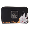 Loungefly The Nightmare Before Christmas Tree String Lights Glow Zip Around Wallet