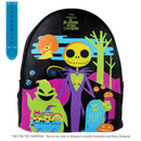 Loungefly The Nightmare Before Christmas Blacklight US Exclusive Mini Backpack [RS]