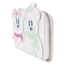 Loungefly Disney Mickey & Minnie Pastel Snowman Zip Around Wallet