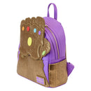 Loungefly Marvel Comics Thanos Gauntlet Metallic Mini Backpack