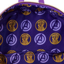 Loungefly Marvel Comics Thanos Gauntlet Metallic Mini Backpack