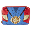 Loungefly Marvel Metallic Doctor Strange Cosplay Zip Around Wallet