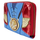 Loungefly Marvel Metallic Doctor Strange Cosplay Zip Around Wallet